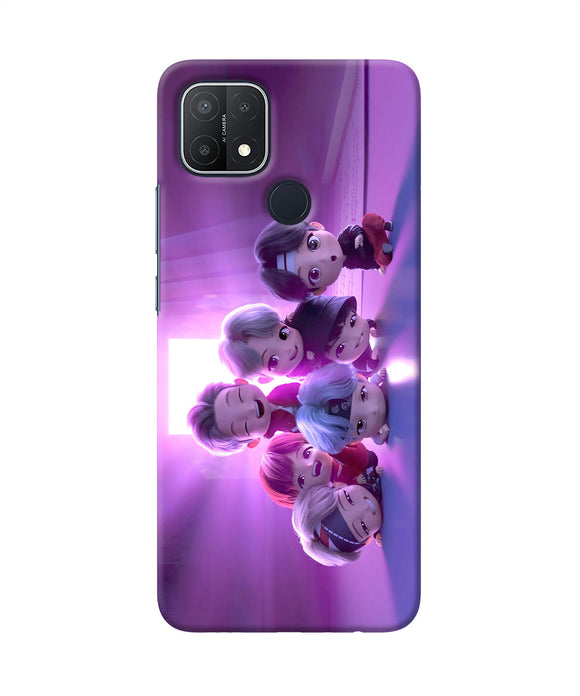 BTS Chibi Oppo A15/A15s Back Cover