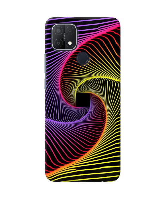 Colorful Strings Oppo A15/A15s Back Cover