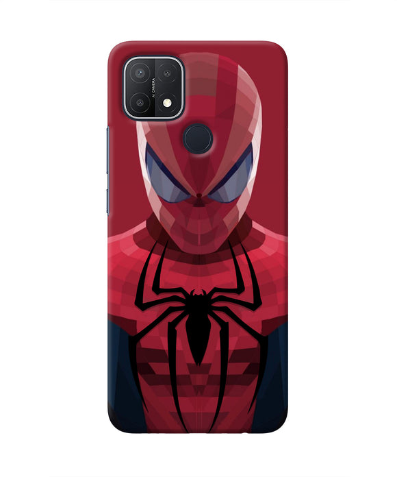 Spiderman Art Oppo A15/A15s Real 4D Back Cover