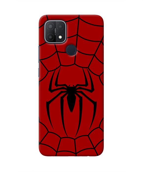 Spiderman Web Oppo A15/A15s Real 4D Back Cover