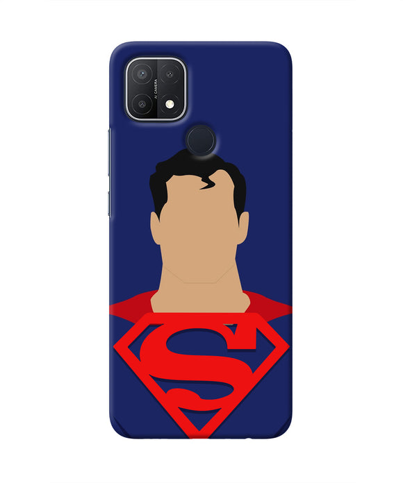 Superman Cape Oppo A15/A15s Real 4D Back Cover