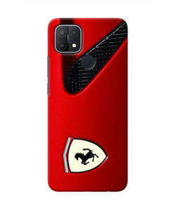 Ferrari Hood Oppo A15/A15s Real 4D Back Cover