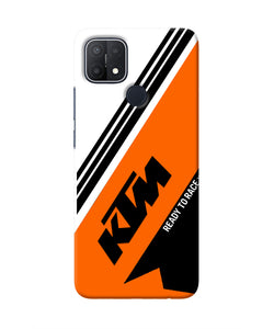 KTM Abstract Oppo A15/A15s Real 4D Back Cover