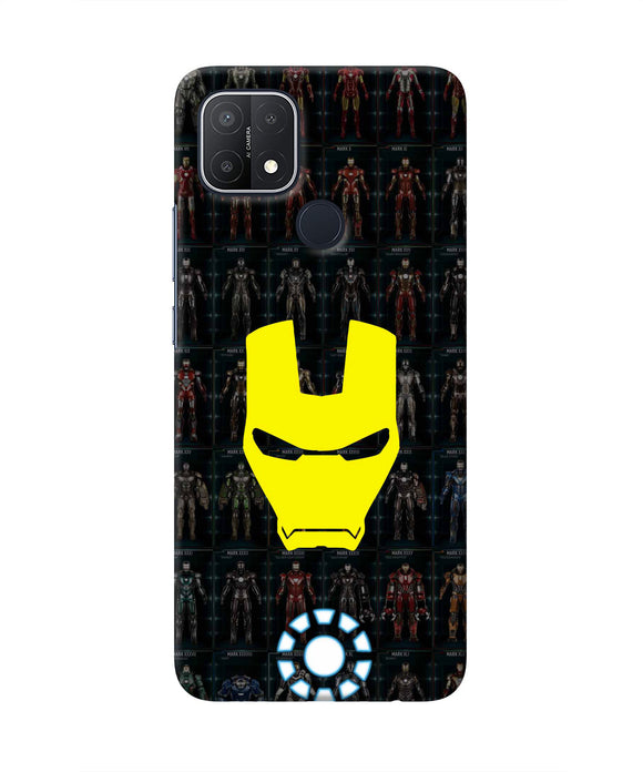 Iron Man Suit Oppo A15/A15s Real 4D Back Cover
