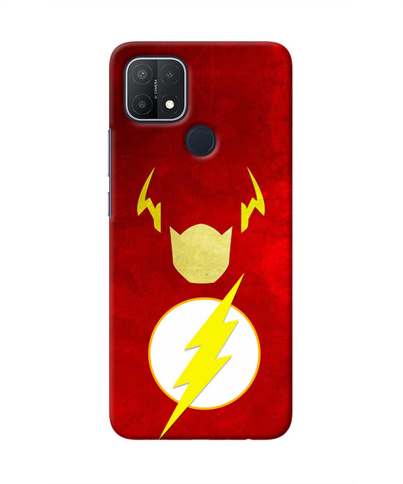 Flash Character Oppo A15/A15s Real 4D Back Cover