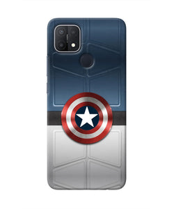 Captain America Suit Oppo A15/A15s Real 4D Back Cover