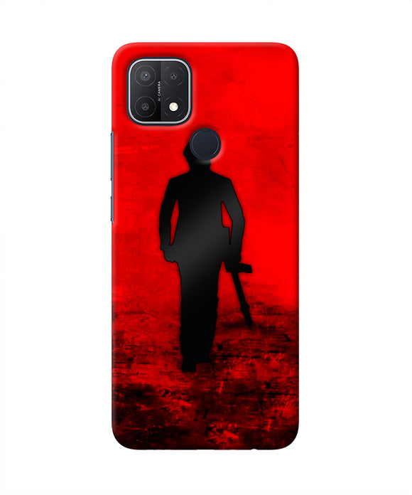 Rocky Bhai with Gun Oppo A15/A15s Real 4D Back Cover