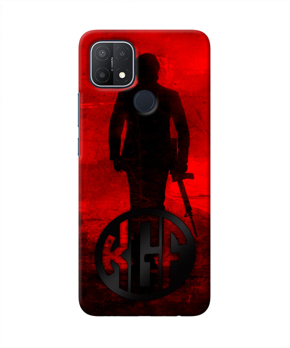 Rocky Bhai K G F Chapter 2 Logo Oppo A15/A15s Real 4D Back Cover