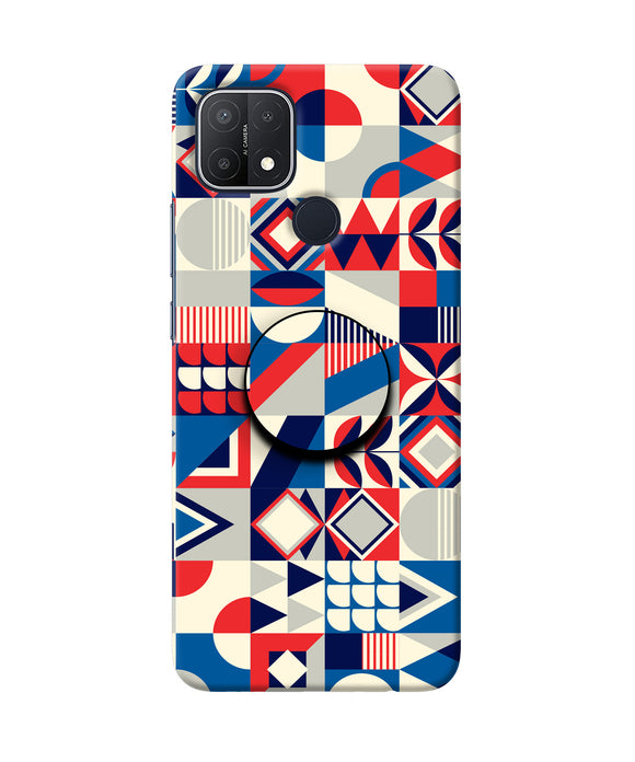 Colorful Pattern Oppo A15/A15s Pop Case