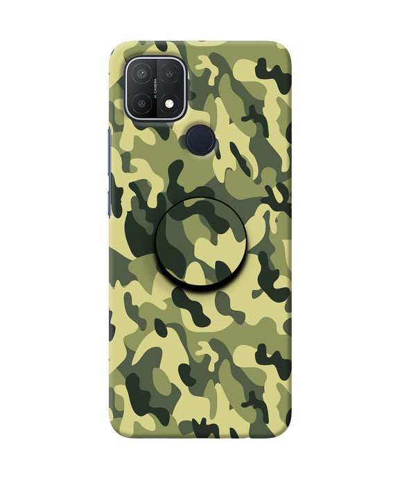 Camouflage Oppo A15/A15s Pop Case