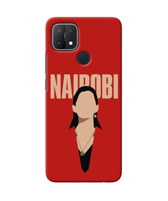 Nairobi Paint Money Heist Oppo A15/A15s Back Cover