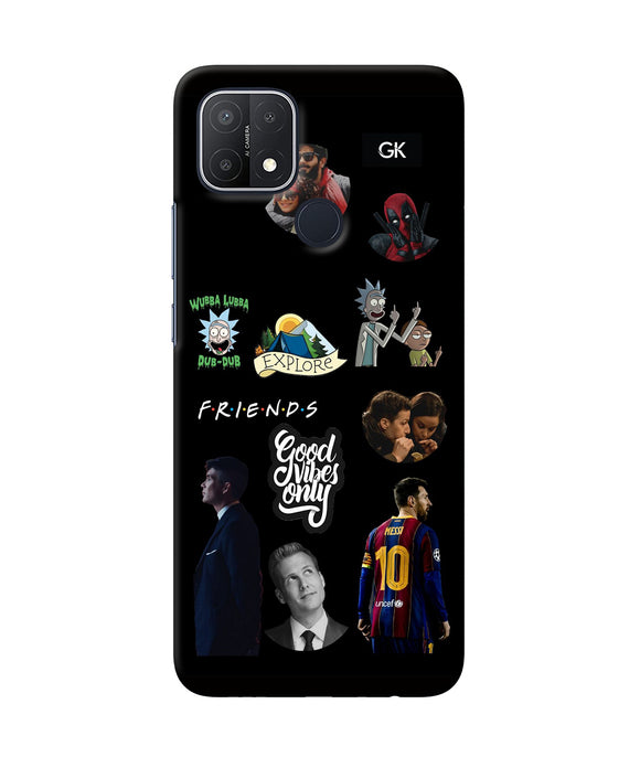 Positive Characters Oppo A15/A15s Back Cover