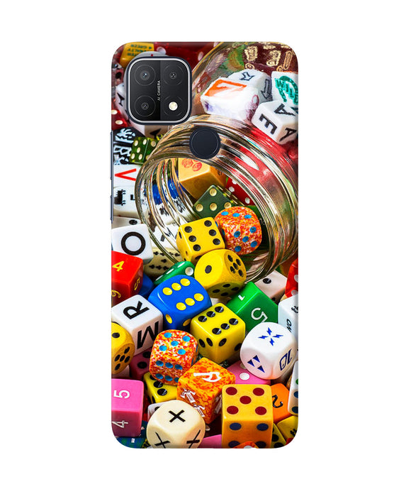 Colorful Dice Oppo A15/A15s Back Cover