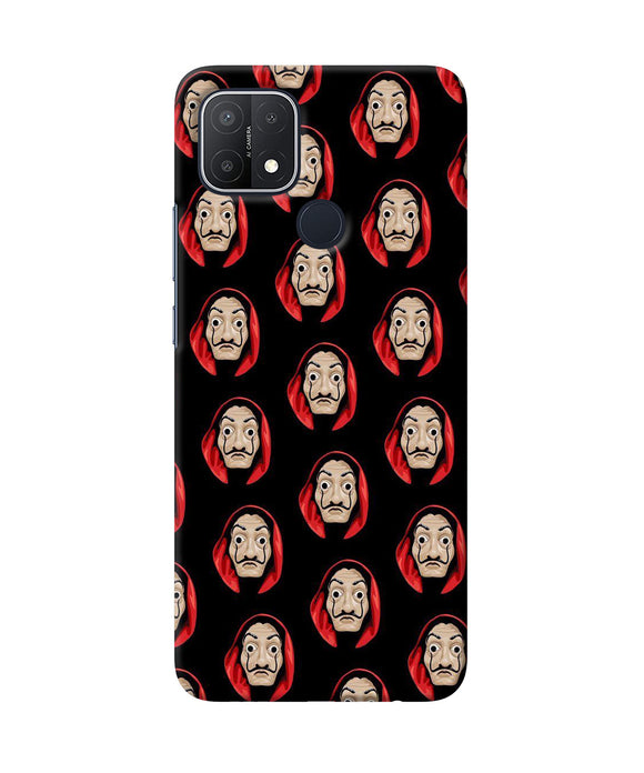 Money Heist Mask Oppo A15/A15s Back Cover