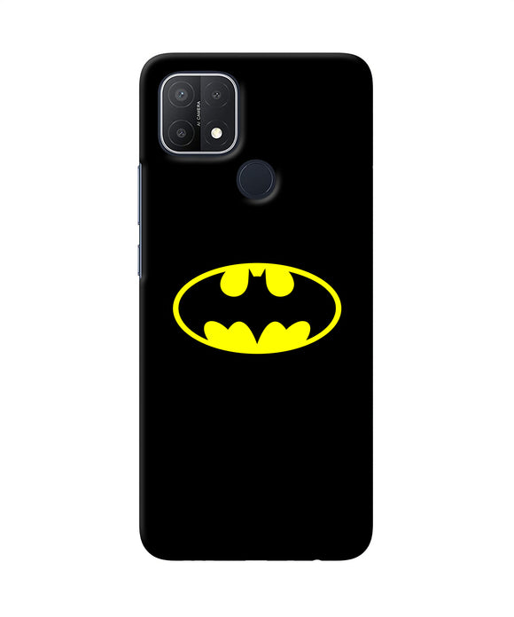 Batman last knight print black Oppo A15/A15s Back Cover