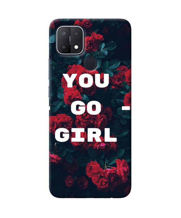 You go girl Oppo A15/A15s Back Cover