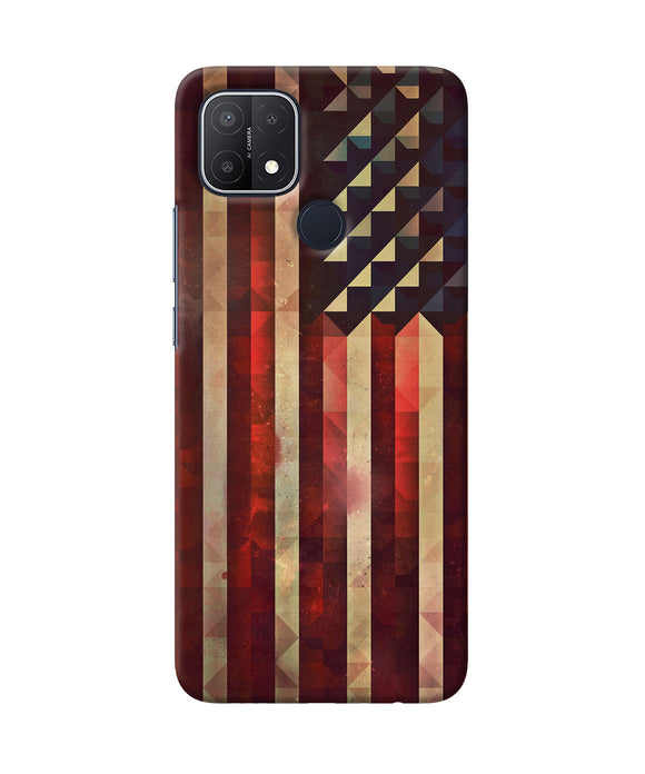 Vintage US flag Oppo A15/A15s Back Cover