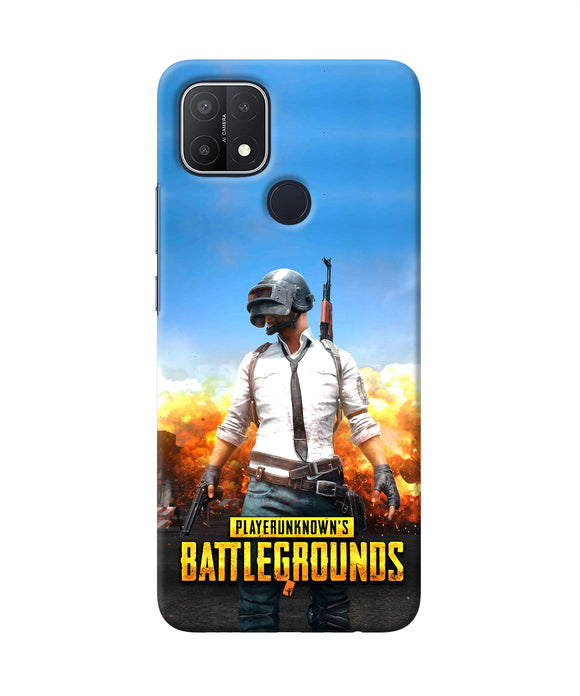 Pubg poster Oppo A15/A15s Back Cover