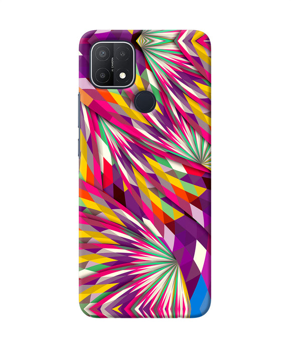 Abstract colorful print Oppo A15/A15s Back Cover