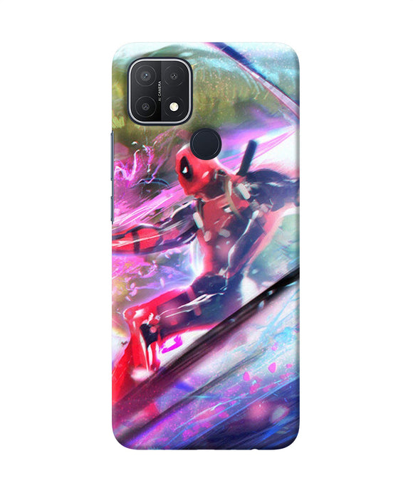 Deadpool super hero Oppo A15/A15s Back Cover