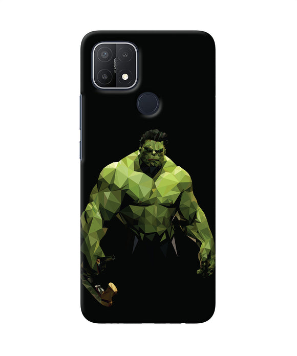 Abstract hulk buster Oppo A15/A15s Back Cover