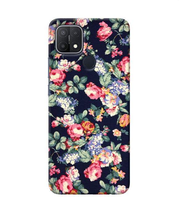 Natural flower print Oppo A15/A15s Back Cover