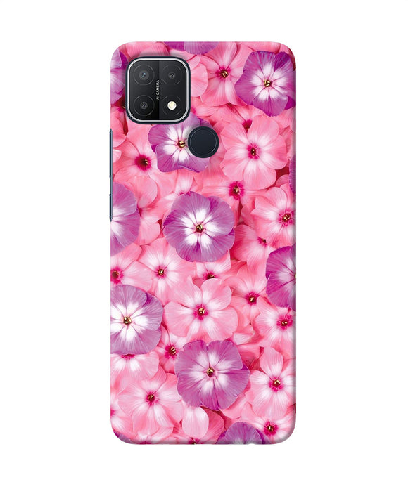 Natural pink flower Oppo A15/A15s Back Cover
