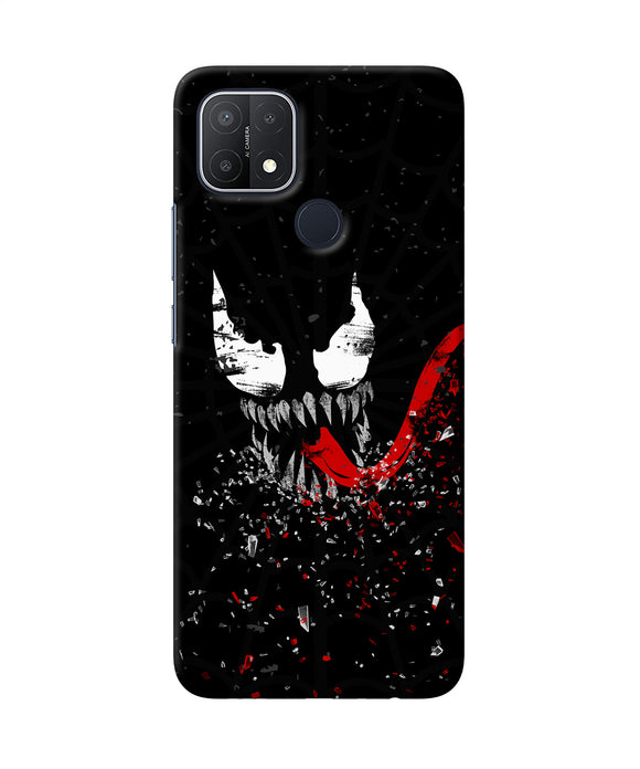 Venom black poster Oppo A15/A15s Back Cover
