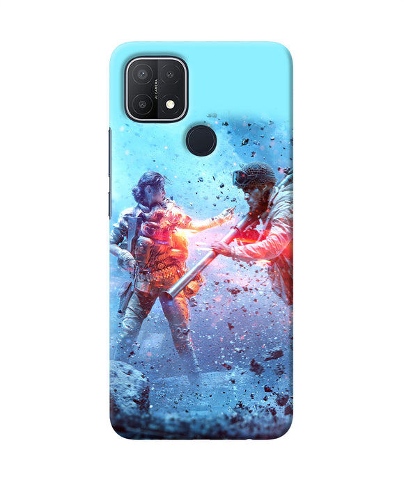 Pubg water fight Oppo A15/A15s Back Cover
