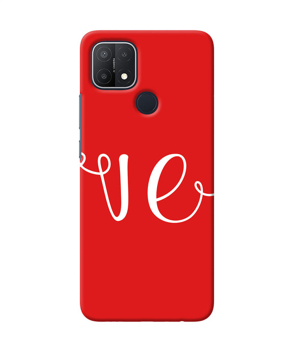 Love two Oppo A15/A15s Back Cover