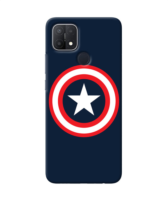 Captain america logo Oppo A15/A15s Back Cover