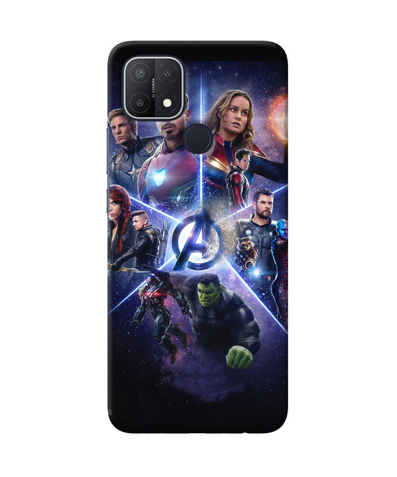 Avengers super hero poster Oppo A15/A15s Back Cover