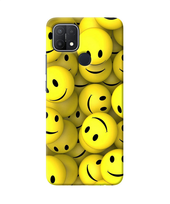 Smiley balls Oppo A15/A15s Back Cover