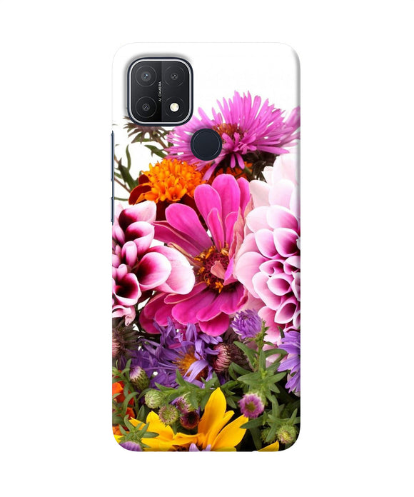 Natural flowers Oppo A15/A15s Back Cover