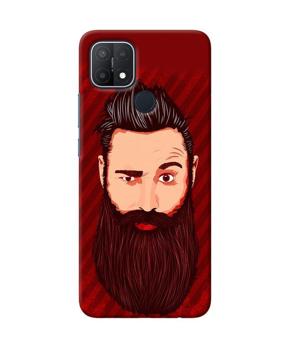 Beardo character Oppo A15/A15s Back Cover