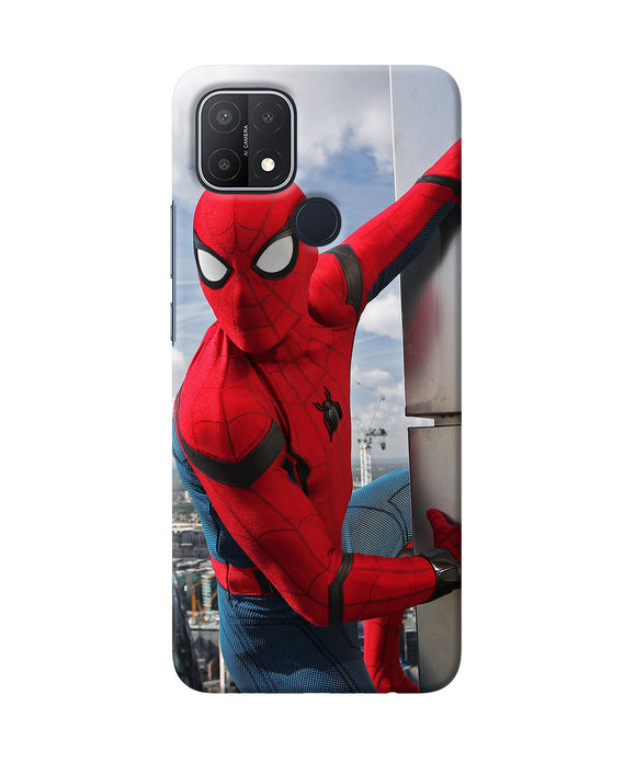 Spiderman on the wall Oppo A15/A15s Back Cover