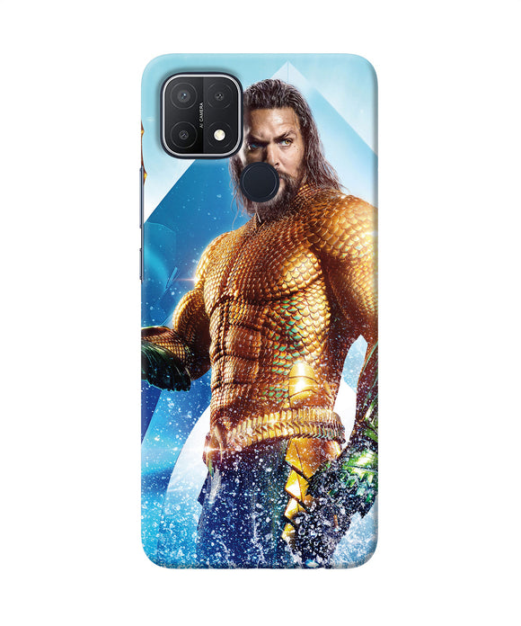Aquaman water poster Oppo A15/A15s Back Cover