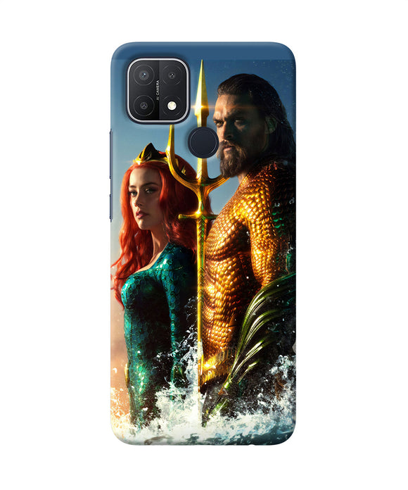 Aquaman couple Oppo A15/A15s Back Cover