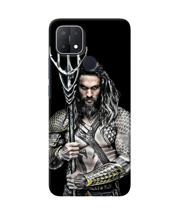 Aquaman trident black Oppo A15/A15s Back Cover