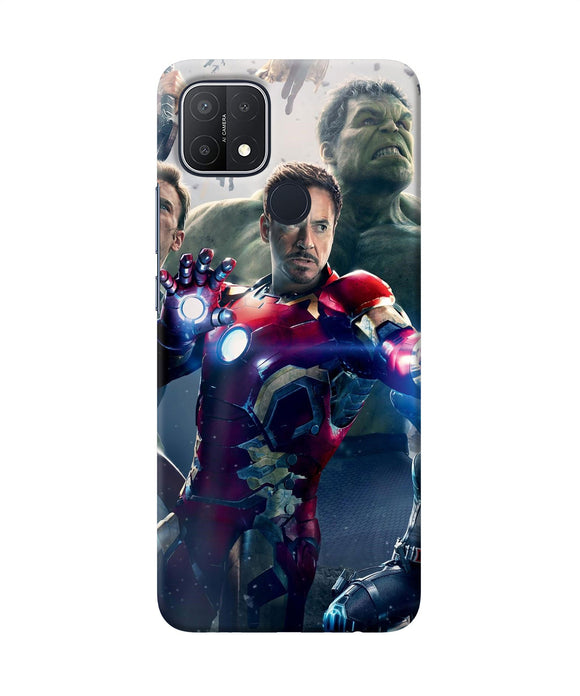 Avengers space poster Oppo A15/A15s Back Cover