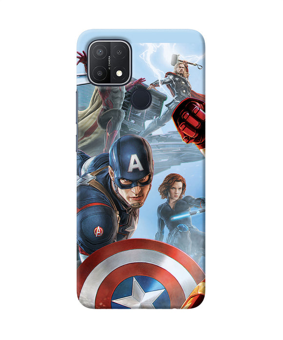Avengers on the sky Oppo A15/A15s Back Cover