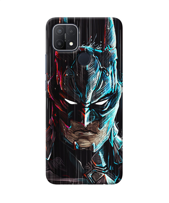 Batman face Oppo A15/A15s Back Cover