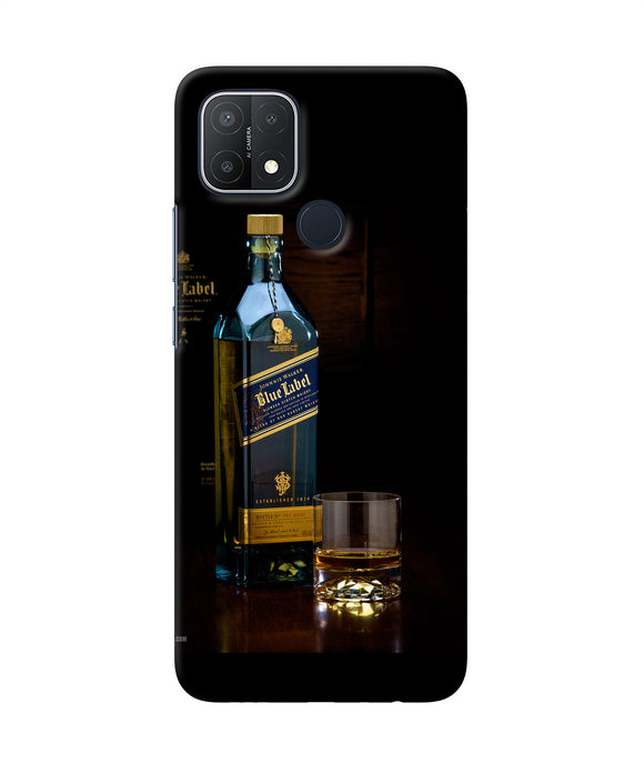 Blue lable scotch Oppo A15/A15s Back Cover
