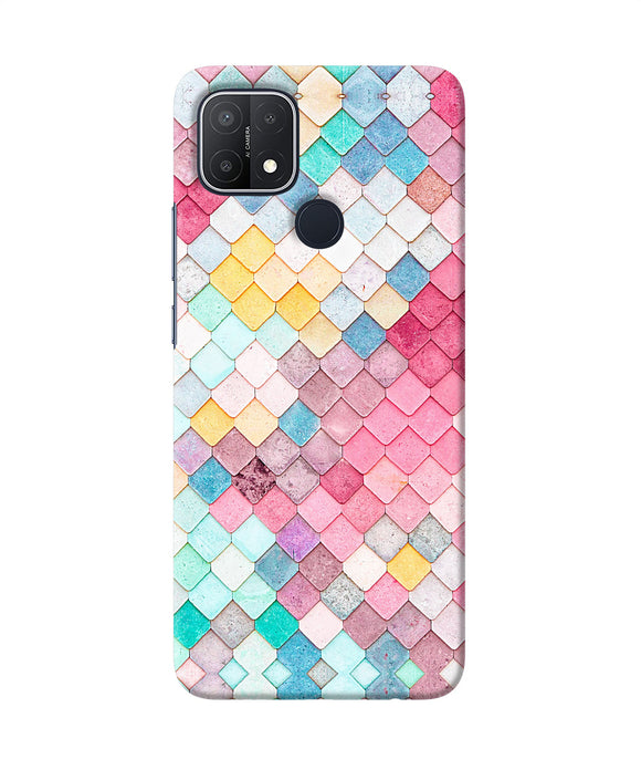 Colorful fish skin Oppo A15/A15s Back Cover