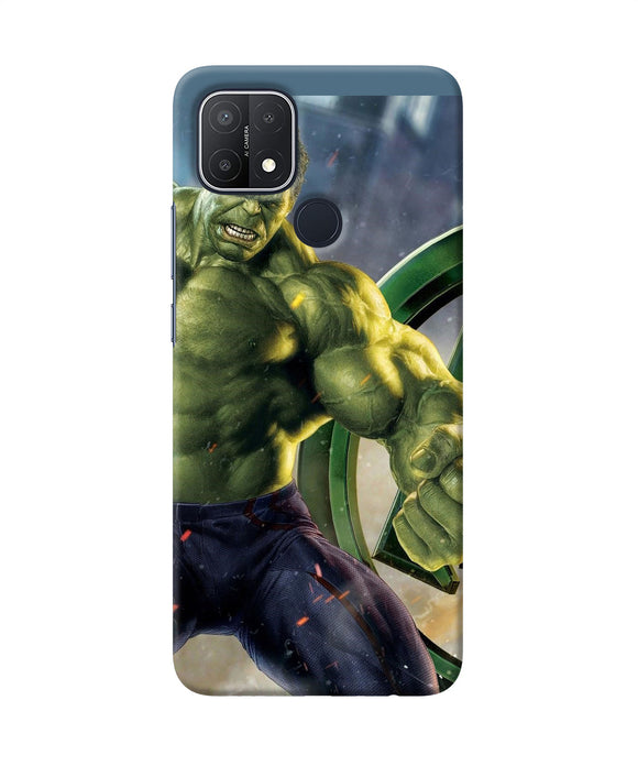 Angry hulk Oppo A15/A15s Back Cover