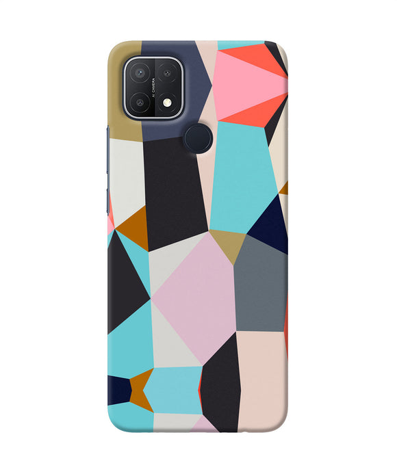 Abstract colorful shapes Oppo A15/A15s Back Cover