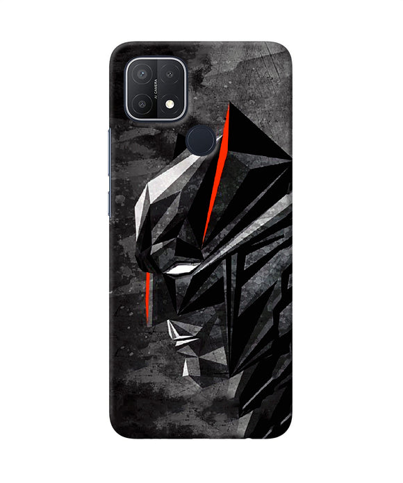 Batman black side face Oppo A15/A15s Back Cover