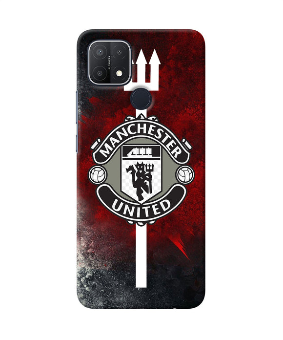 Manchester united Oppo A15/A15s Back Cover