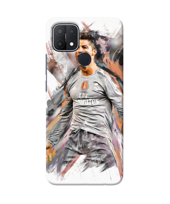 Ronaldo poster Oppo A15/A15s Back Cover