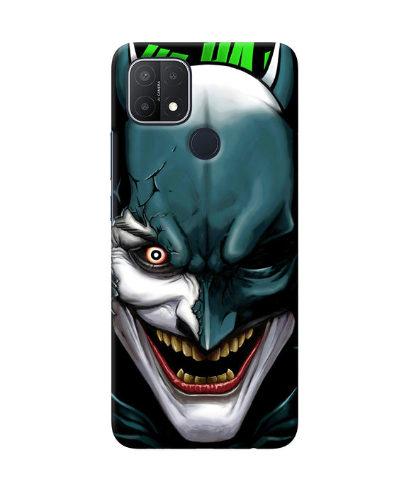 Batman joker smile Oppo A15/A15s Back Cover
